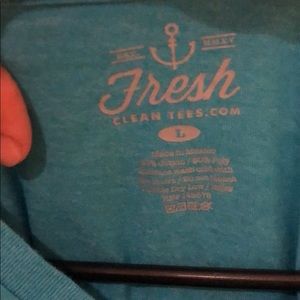 Fresh Clean Tees Shirts - Blue t shirt Fresh Clean Tees Shirts - Blue t shirt